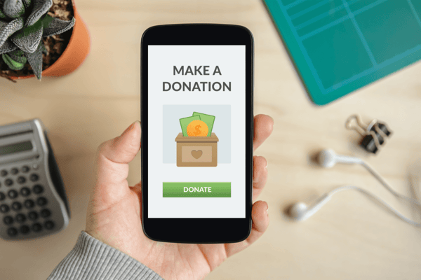 Spenden für wohltätige Zwecke