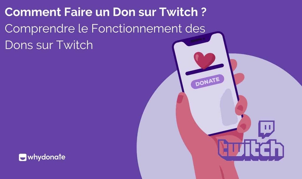 Comment faire un don sur Twitch