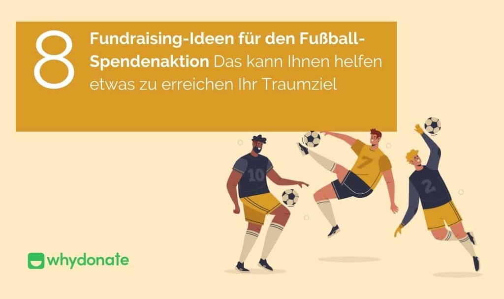 Fußball-Fundraising-Ideen