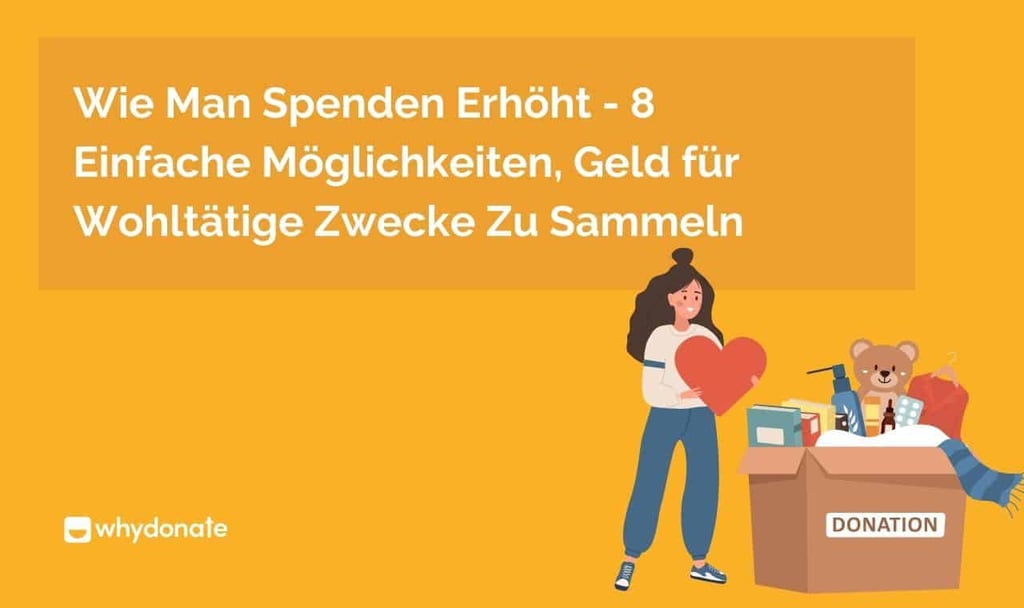 Spenden für Wohltätige Zwecke