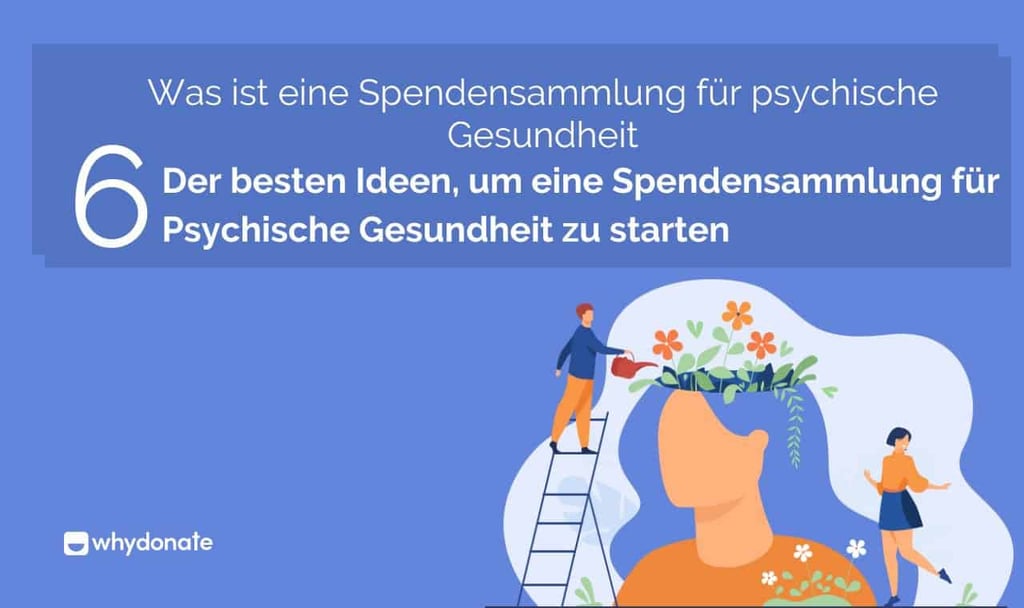 Spendensammlung für psychische Gesundheit