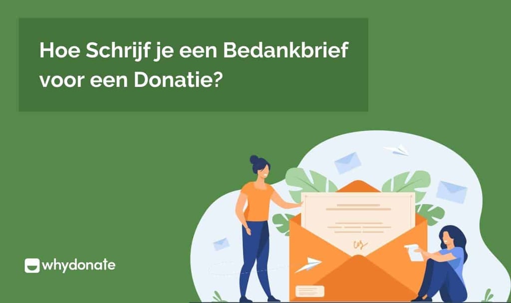 donatie bedankbrief voorbeeld