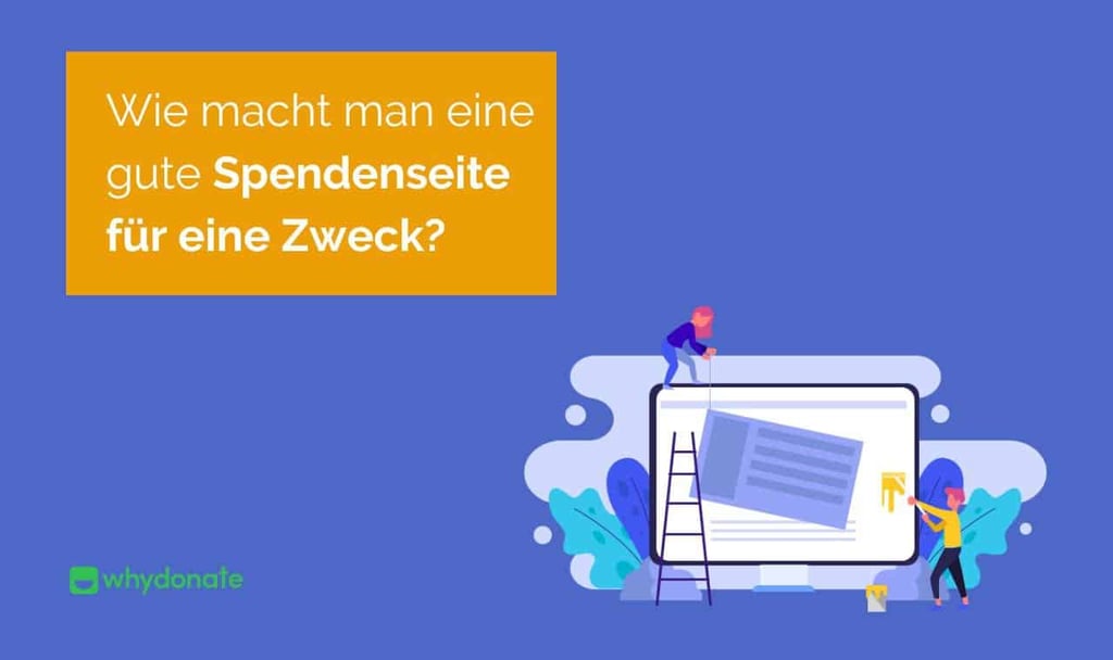 Spendenseite - Wie Macht Man Eine Gute Website Für Eine Wohltätigkeitsorganisation? 1 Spendenseite
