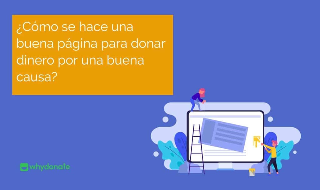 Páginas para donar dinero