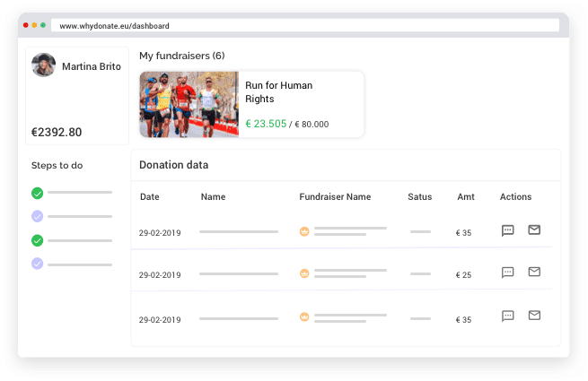 Whydonate Platform NL