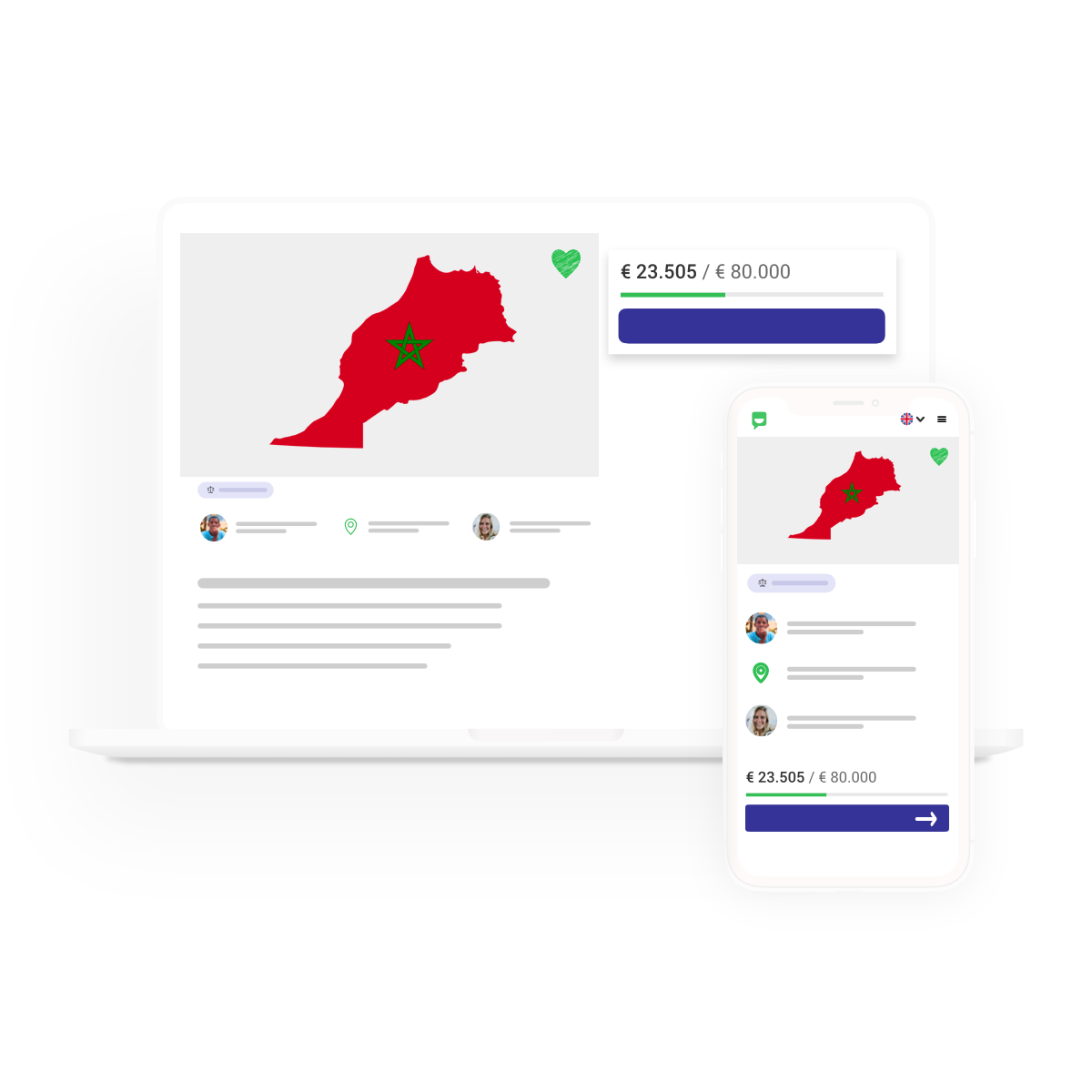 Earthquake Morocco: Start a Fundraising campaign _ DE