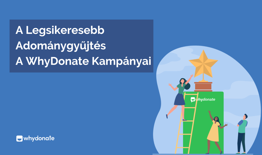 A legsikeresebb Adománygyűjtés A WhyDonate kampányai