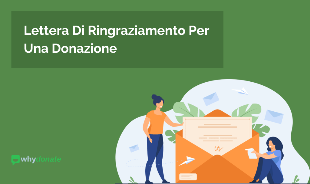 Lettera Di Ringraziamento Per Una Donazione