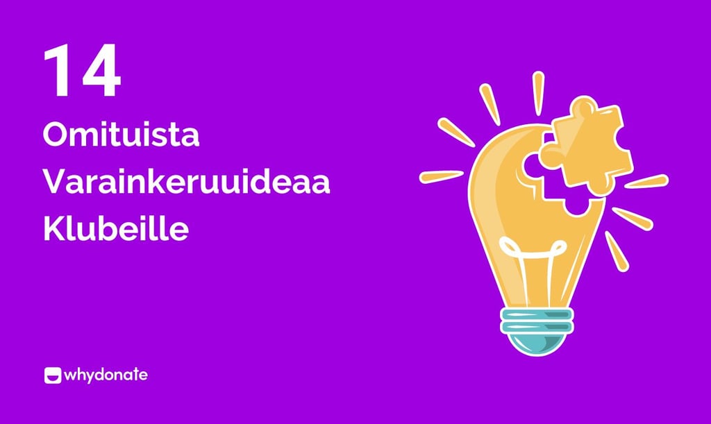 Varainkeruuideaa Klubeille