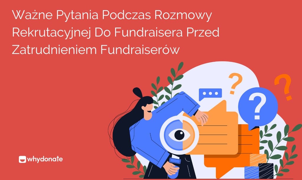 pytania podczas rozmowy rekrutacyjnej do fundraisera