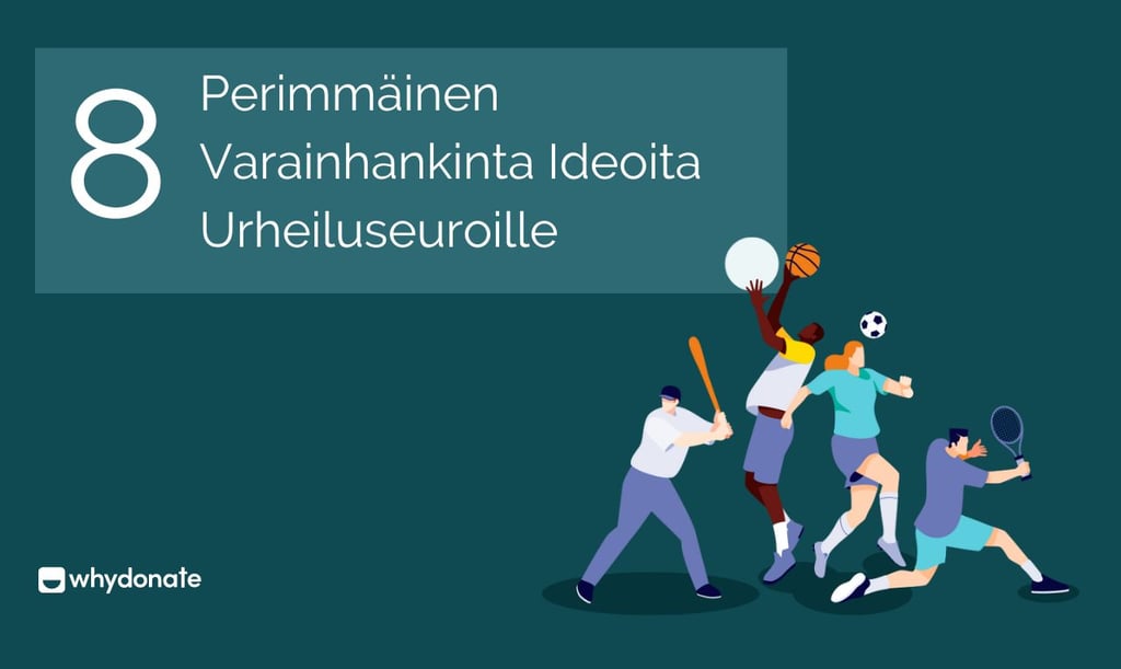 varainhankinta ideoita urheiluseuroille