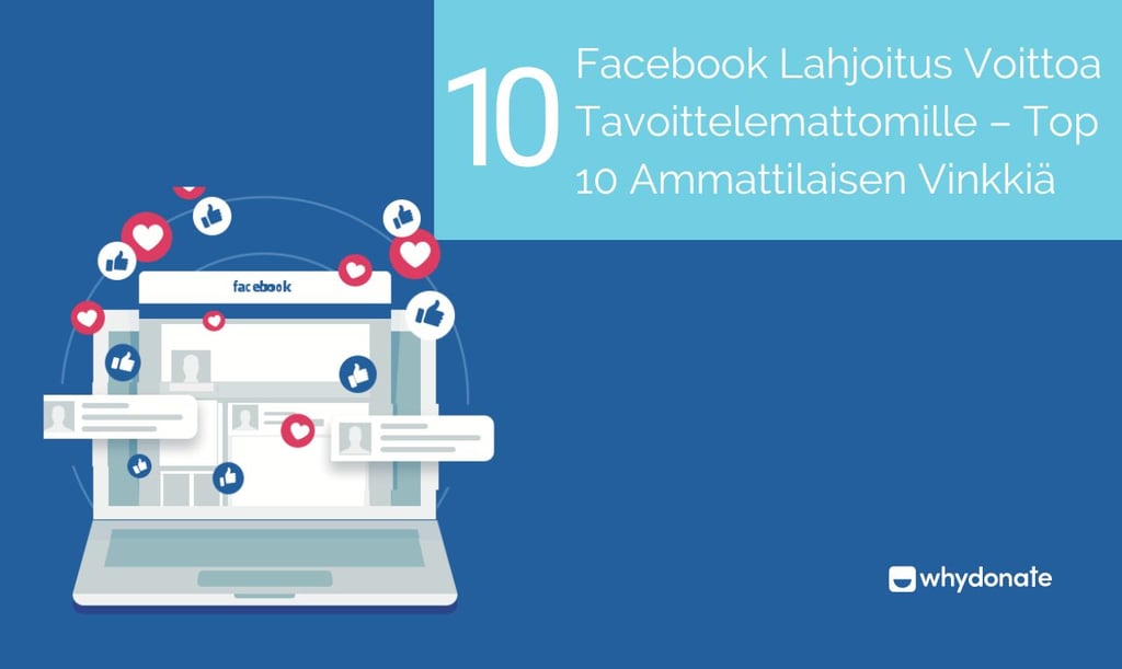 Facebook Lahjoitus Voittoa Tavoittelemattomille - Top 10 Ammattilaisen Vinkkiä 1 Facebook lahjoitus