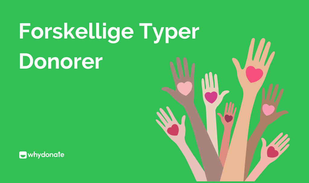 Typer Af Donorer - Forstå Dine Donorer For At Opretholde Et Godt Donorforhold 1 typer af donorer