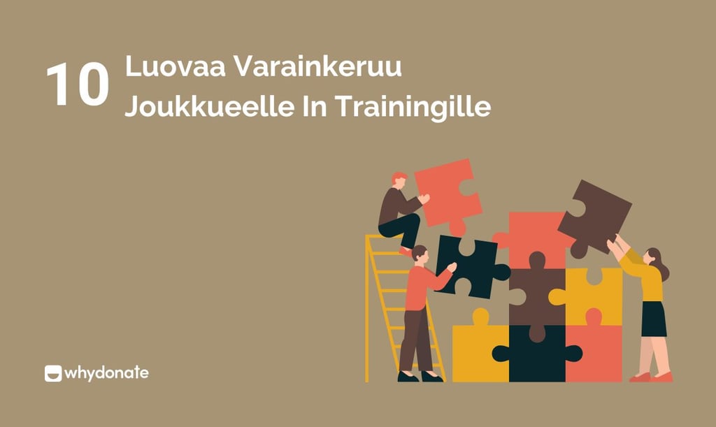 varainkeruu joukkueelle