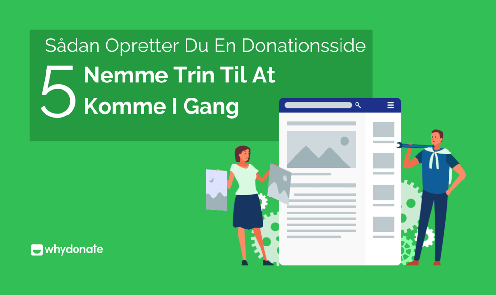 Sådan Opretter En Donationsside - 5 Nemme Trin Til At Komme I Gang 1 Sådan Opretter Du En Donationsside