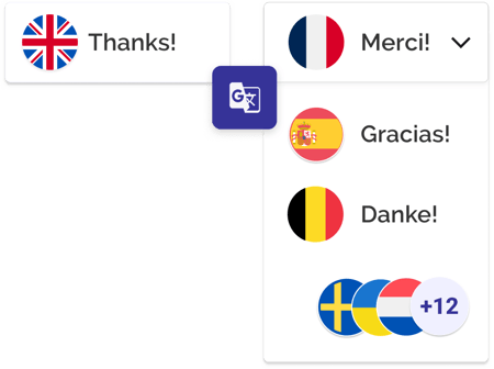 Multi-language support