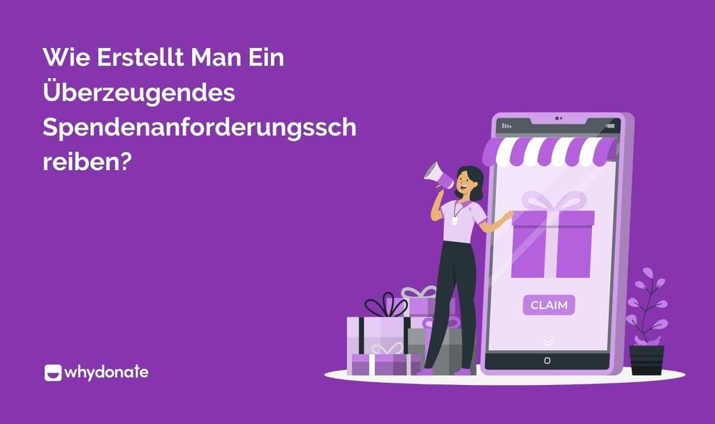 Spendenanfrage-Brief