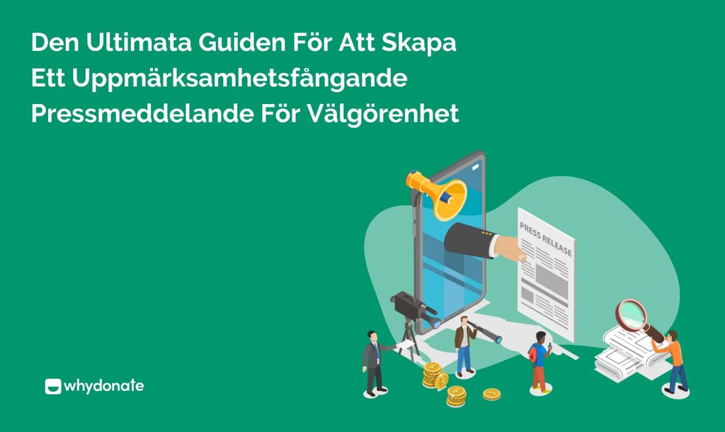 Pressmeddelande För Välgörenhet