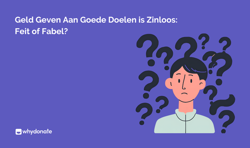 geld geven aan goede doelen is zinloos