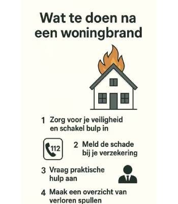 Wat te doen na een woningbrand? | Praktisch stappenplan & hulp 1 Wat te doen na een woningbrand? | Praktisch stappenplan & hulp