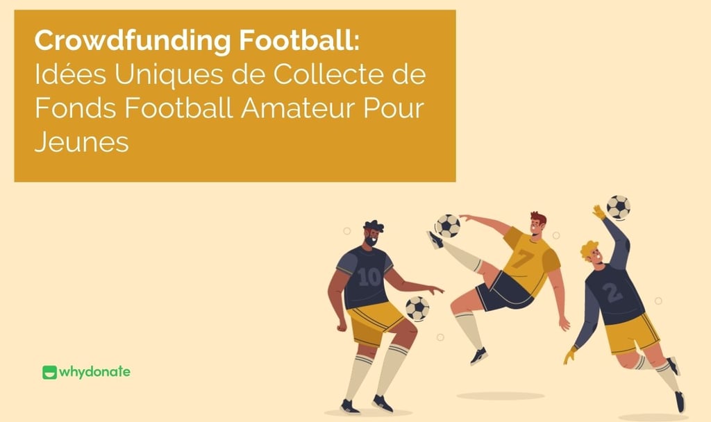 crowdfunding football: fond de football