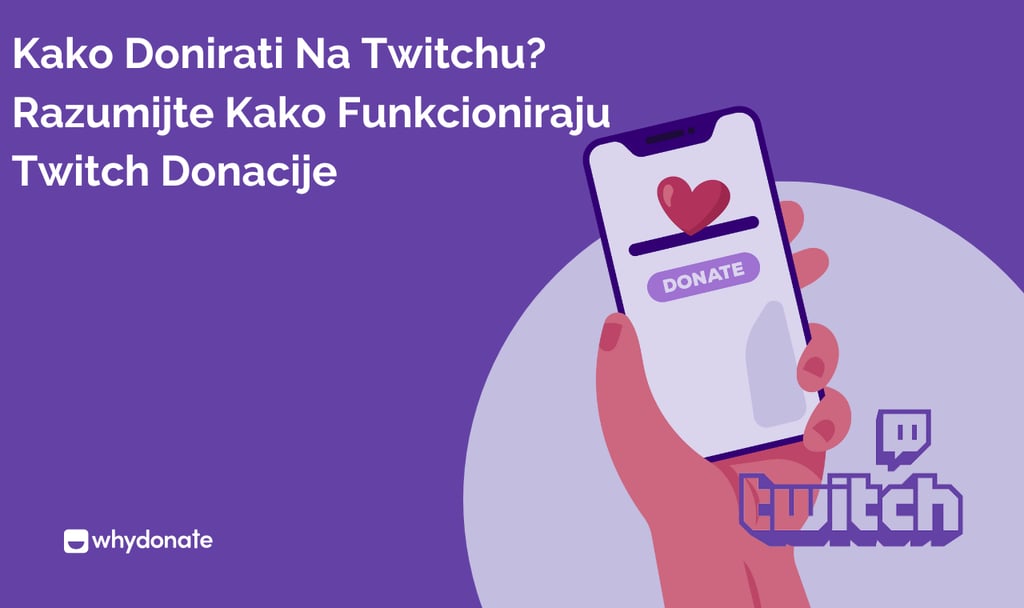 Twitch donacije