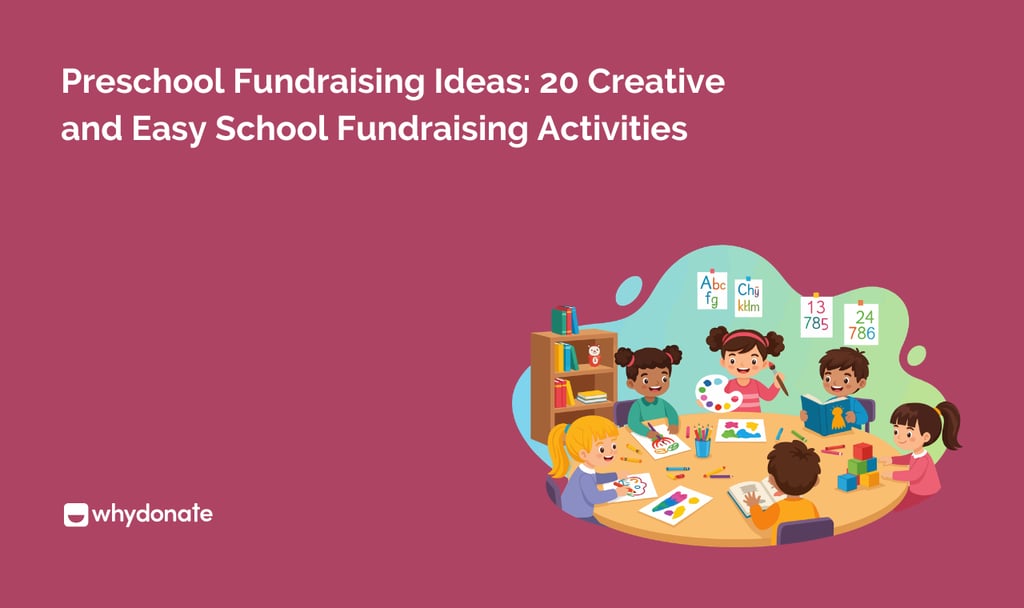 Preschool Fundraising Ideas 20 Creative and Easy Fundraisers for Preschools