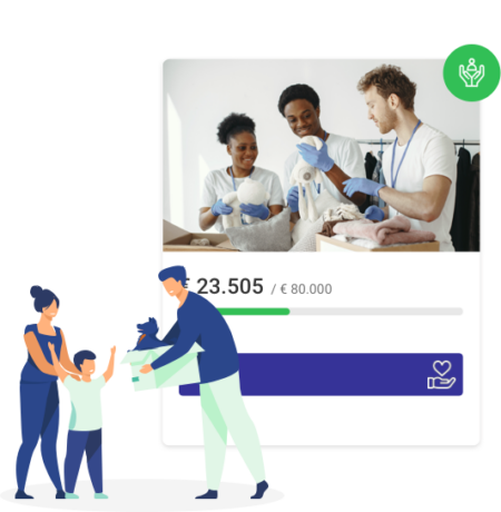 Group 26 Banner: Crowdfunding Charity