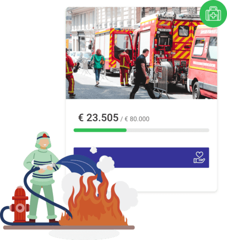 Group 195 Fire Emergency Banner SK