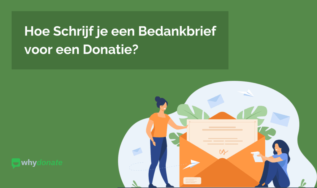 Hoe schrijf je een bedankbrief voor een donatie?