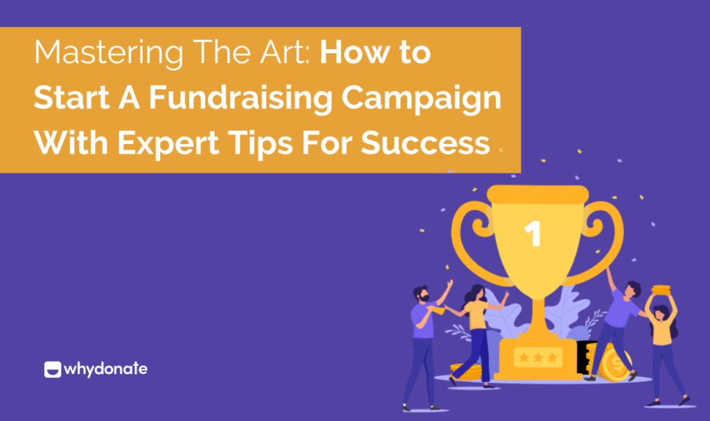 How to start a fundraising campaign