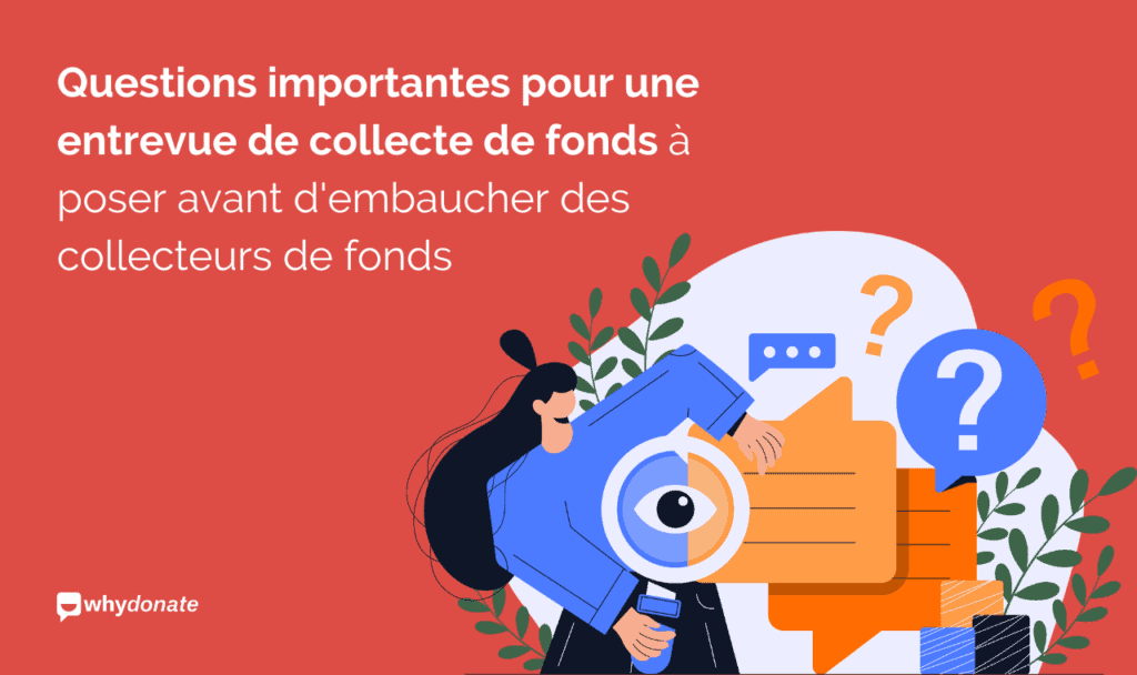 entrevue de collecte de fonds