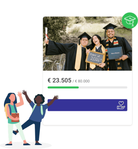Group 32 Banner: Fundraising for Education HU