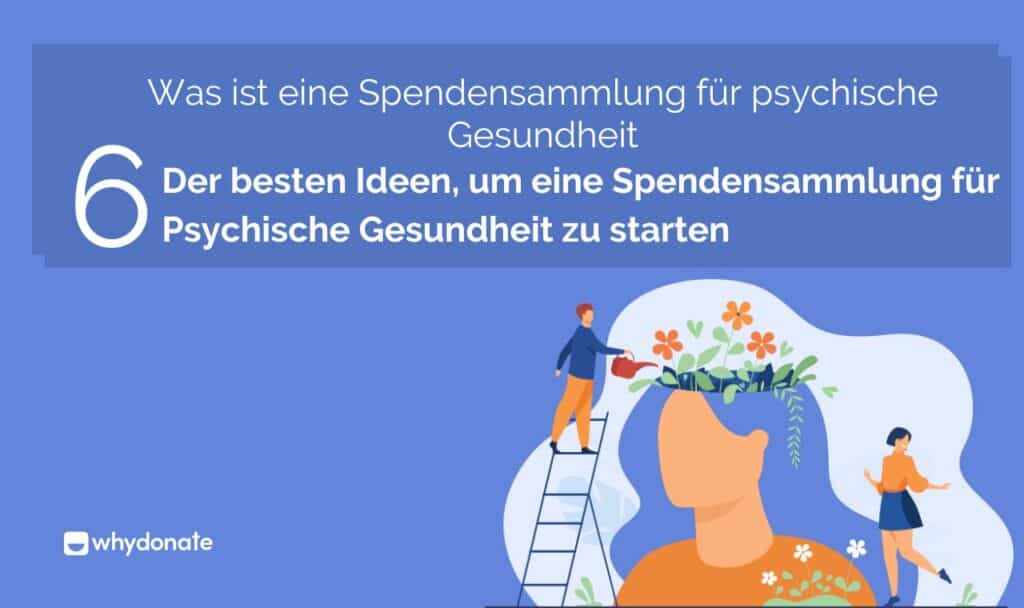 Spendensammlung für psychische Gesundheit