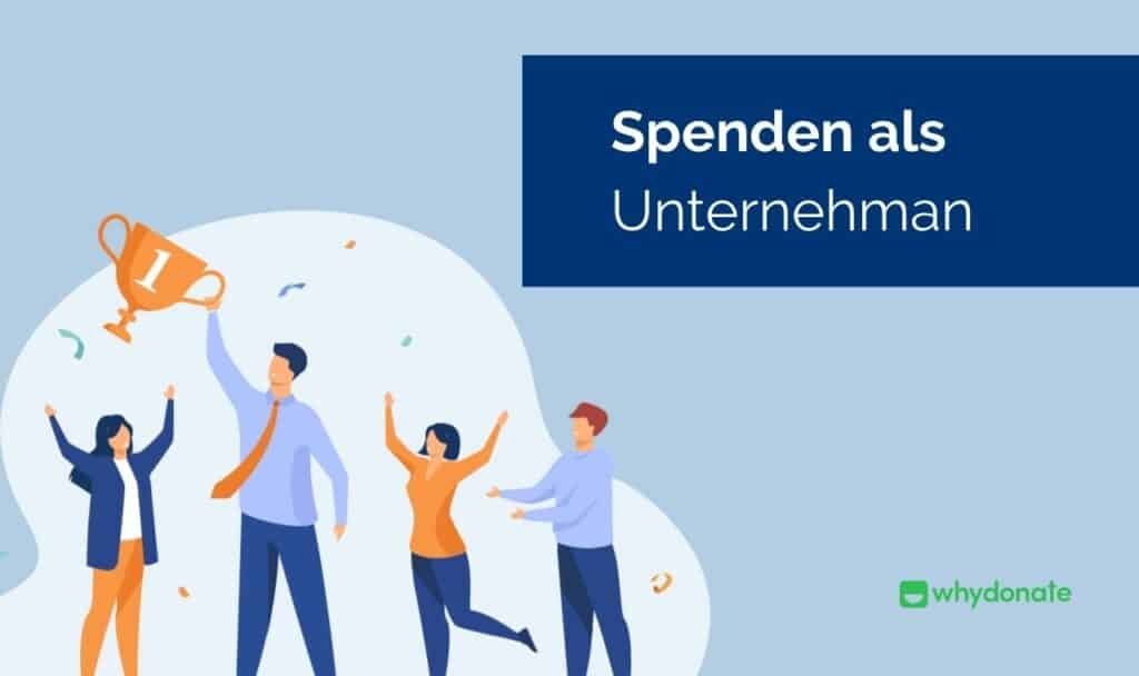 als Unternehmen Spenden