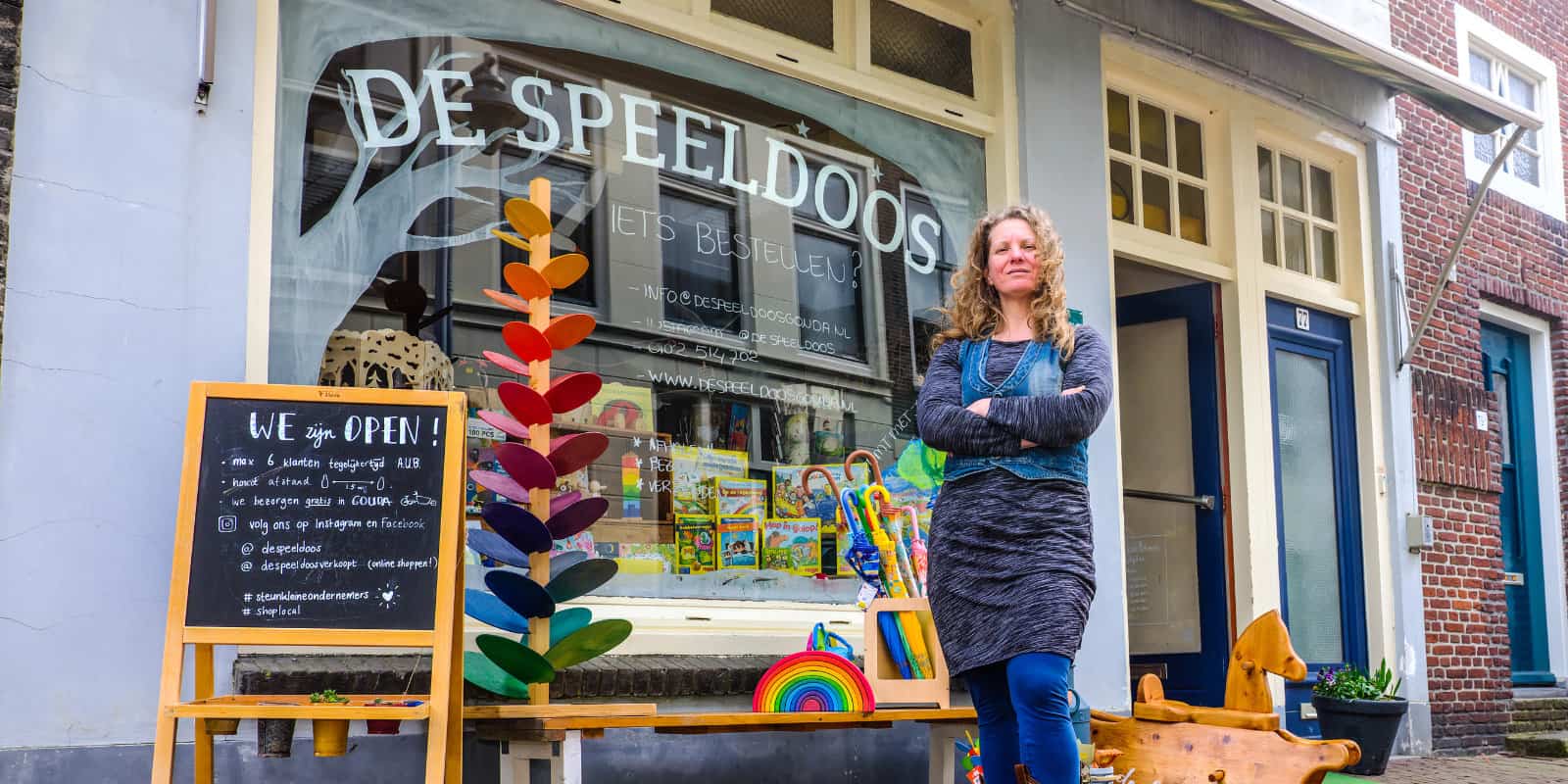 company fundraising WhyDonate Save the Speeldoos - najlepší obchod s hračkami v Gouda
