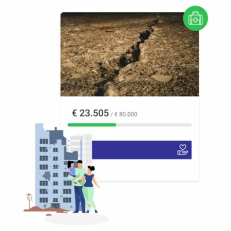 Earthquake fundraising