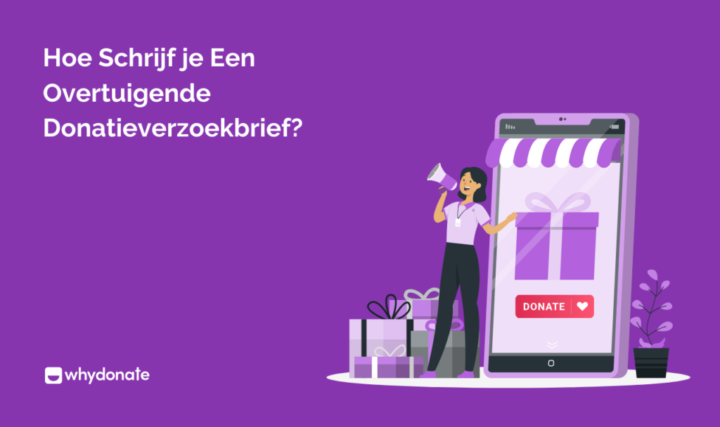 Brief met verzoek tot donatie