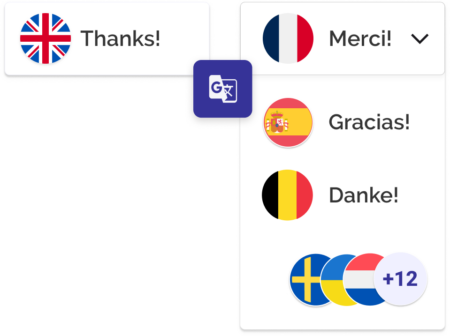 Multi-language support