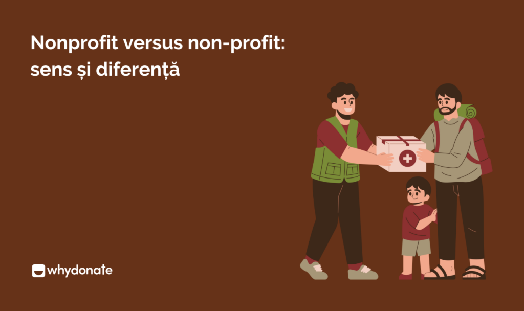 Nonprofit versus non-profit: sens și diferență