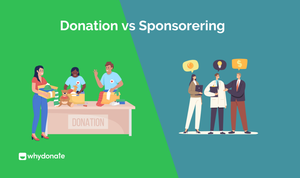 donation sponsorering