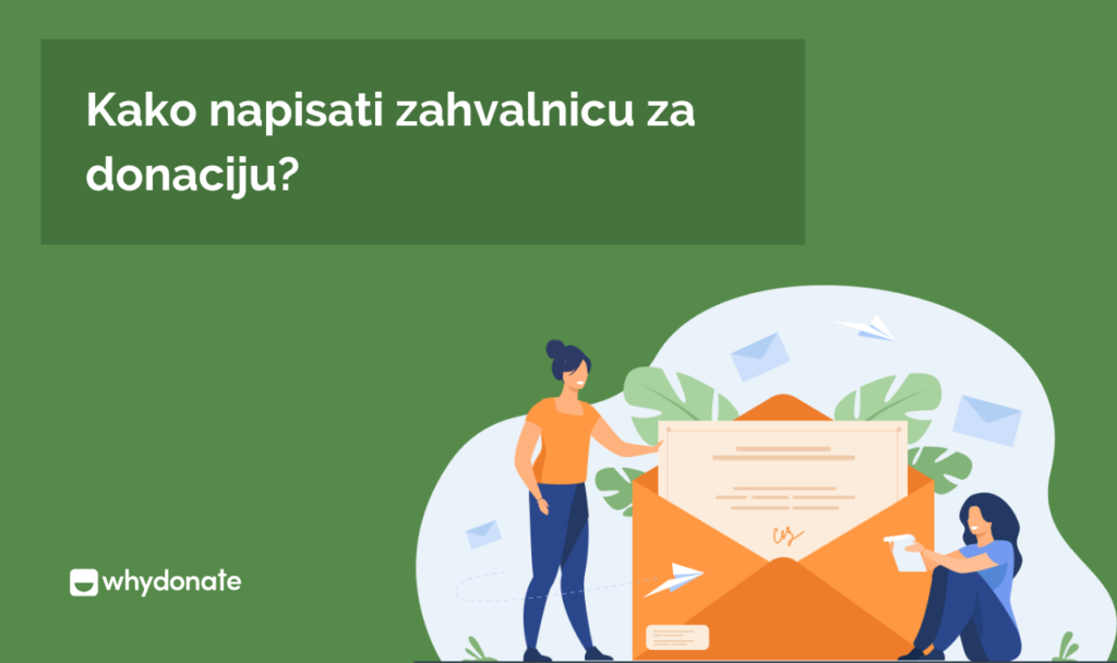 zahvalno pismo za donacije