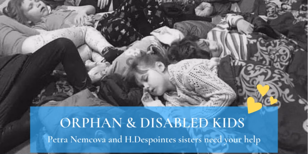 BRING TO SAFETY ORPHANS AND DISABLED KIDS