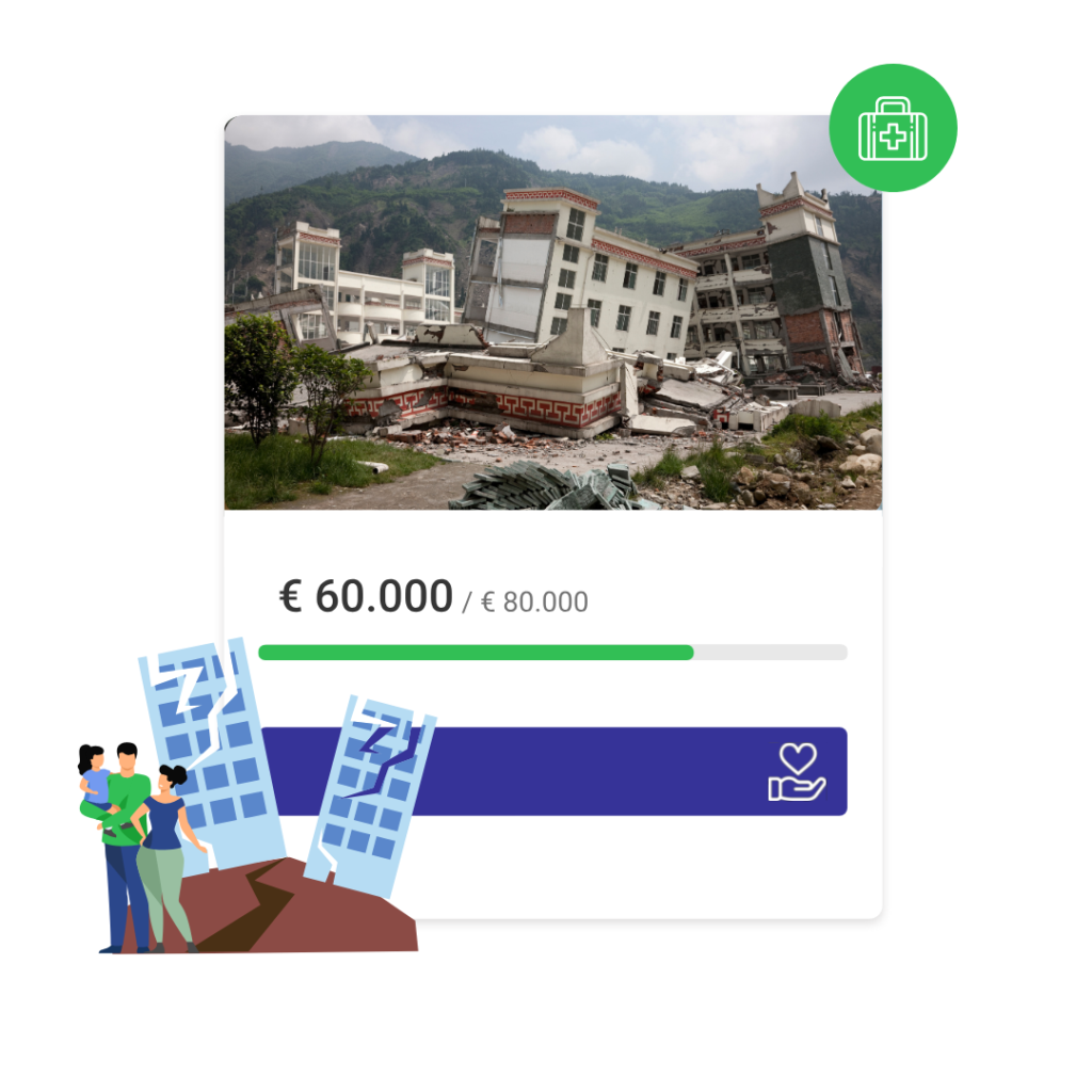 Help Earthquake survivors 1 Help Earthquake Victims - Banner