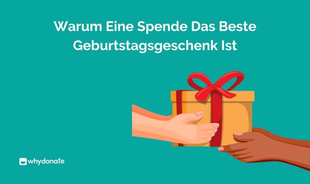 Spende als Geschenk zum Geburtstag