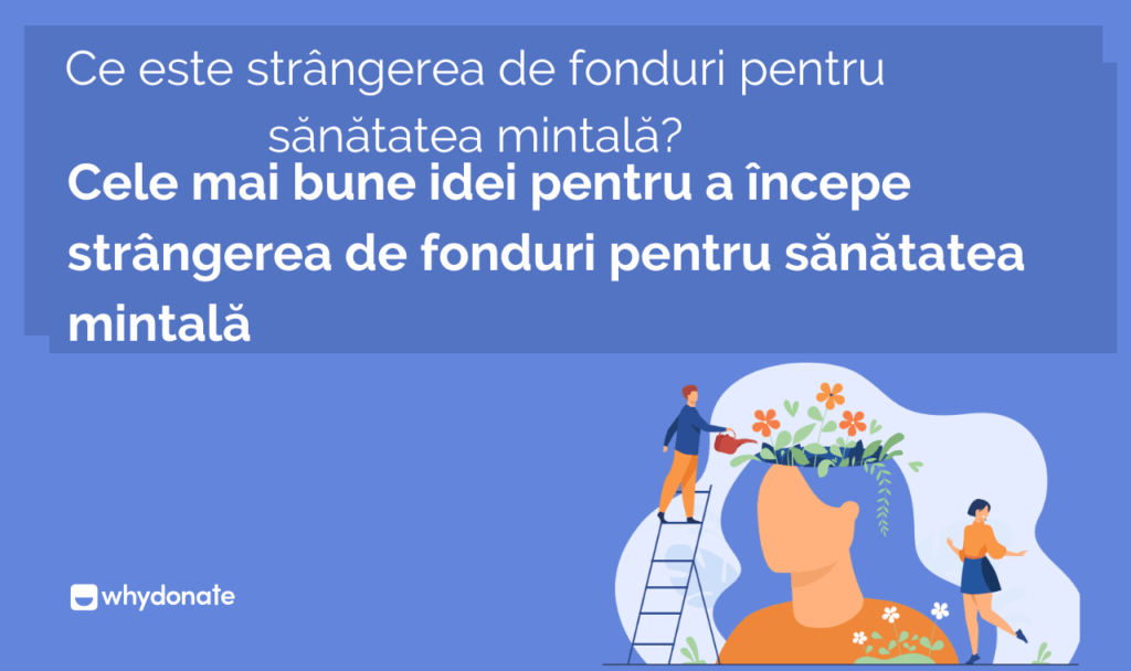 Ce este strângerea de fonduri pentru sănătatea mintală?