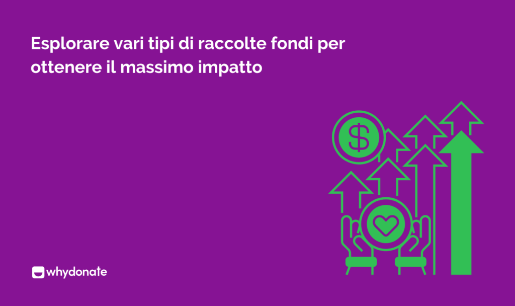 Esplorare vari tipi di raccolte fondi per ottenere il massimo impatto
