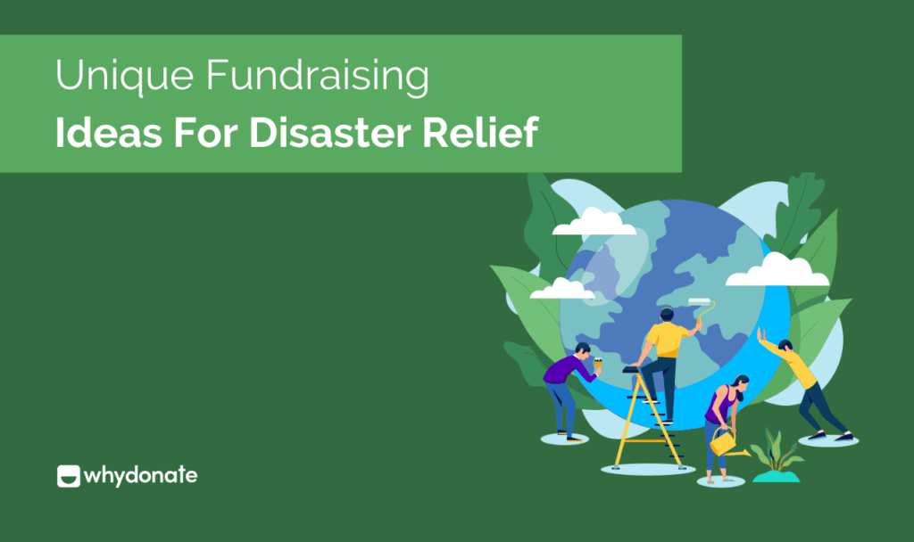 Fundraising for disaster relief