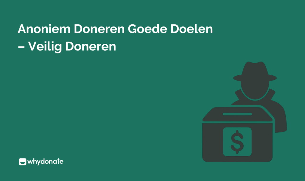 Anoniem Doneren Goede Doelen